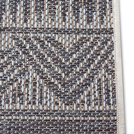 Vloerkleed Loto Rechthoekig - Grijs/Beige
