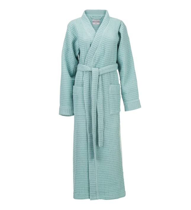 Luxe Wafel Badjas - Sky Blue
