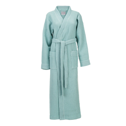 Luxe Wafel Badjas - Sky Blue