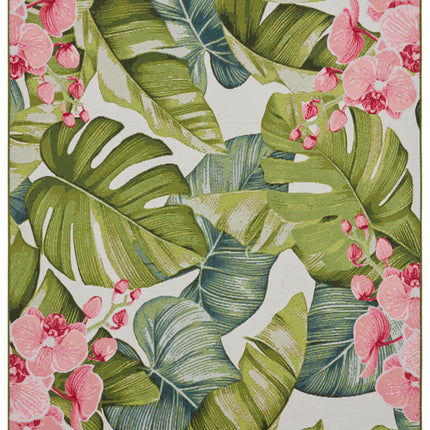 Vloerkleed Tropical Rechthoekig - Kleurrijk