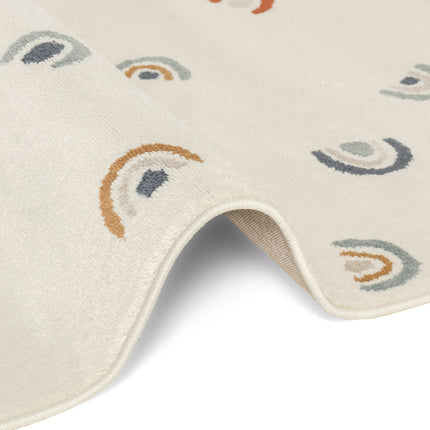Vloerkleed Ravi Rechthoekig - Creme Multicolor