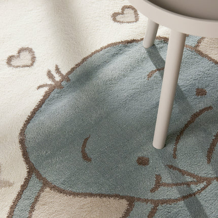 Vloerkleed Little Ellie Rechthoekig - Creme Multicolor
