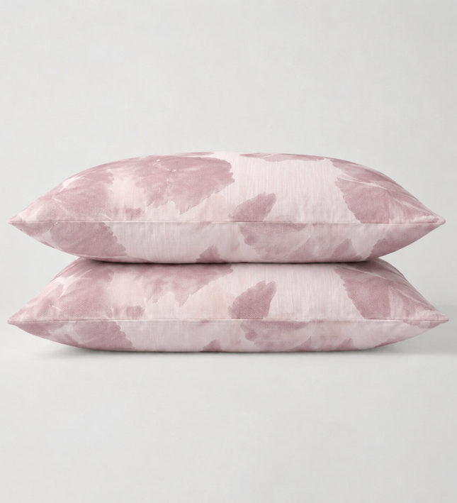 2-PACK Kussenslopen Katoen - Dust Rose