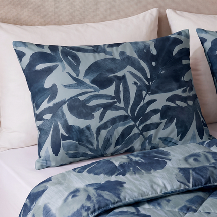 2-PACK Kussenslopen Katoen - Flower Nature