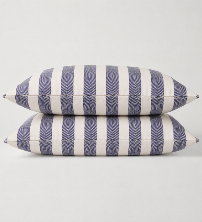 2-PACK Kussenslopen Katoen - Royal Stripe