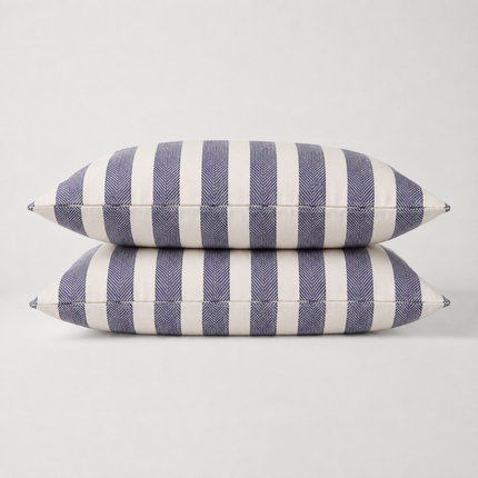 2-PACK Kussenslopen Katoen - Royal Stripe