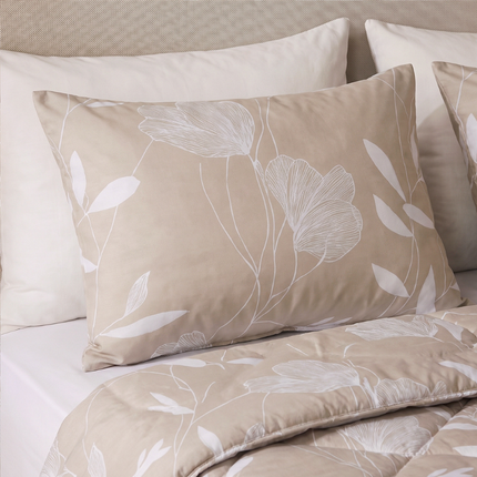 2-PACK Kussenslopen Katoen - Siren Flower