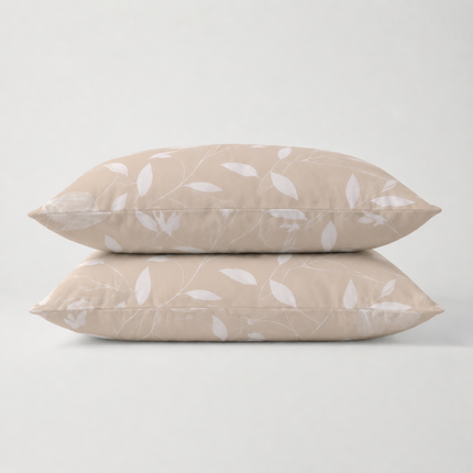 2-PACK Kussenslopen Katoen - Siren Flower
