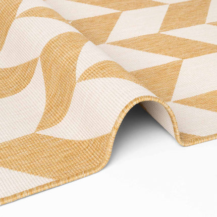 Ted Baker Vloerkleed Terrick Rechthoekig - Oker Wit