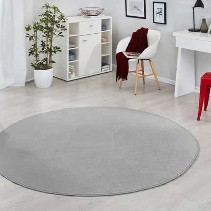 Vloerkleed Fancy Rond - Grijs
