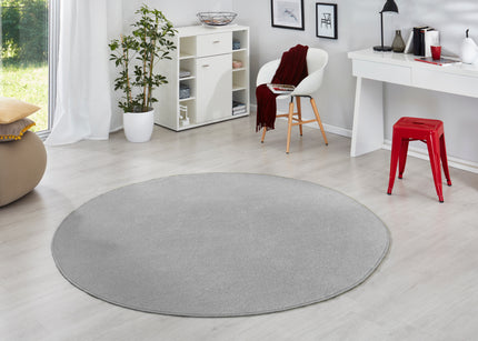 Vloerkleed Fancy Rond - Grijs