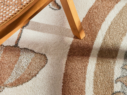 Vloerkleed Kids Monkey Party