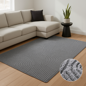 Vloerkleed Chappe - Lichtgrijs
