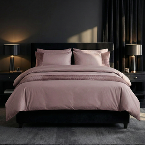 Dekbedovertrek Velvet Band - Roze