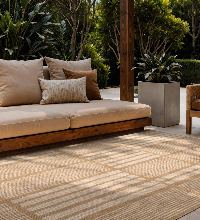 Ted Baker Vloerkleed Allington Rechthoekig - Jute Wit