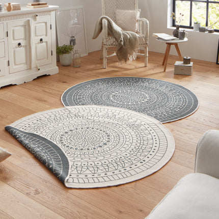 Vloerkleed Porto  - grijs, creme