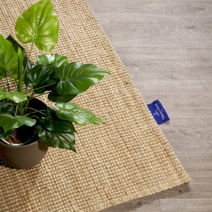 Handgeweven Jute Vloerkleed Rosalie - Naturel