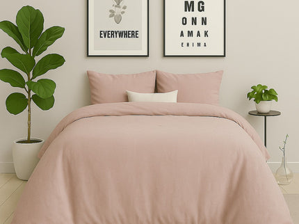 Dekbedovertrek Stonewashed - Roze