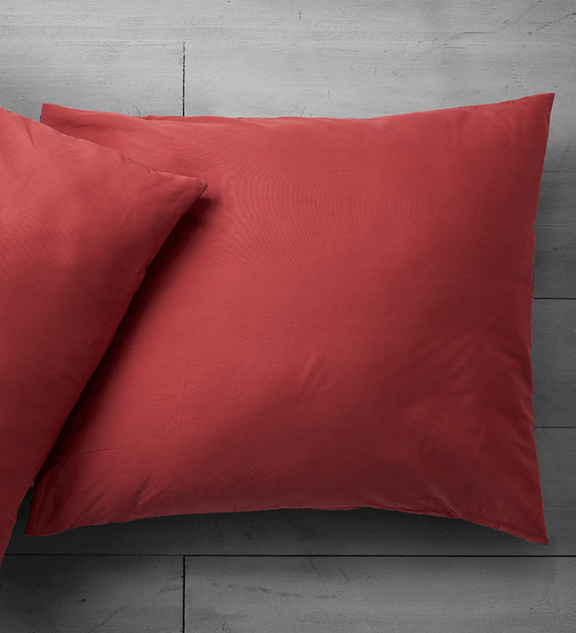 Kussenslopen Katoen: 2-PACK - Rood