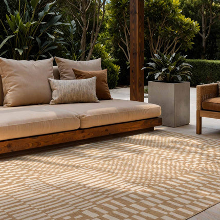 Ted Baker Vloerkleed Barkham Rechthoekig - Jute wit