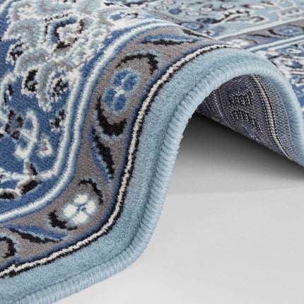 Vloerkleed Skazar Isfahan Rechthoekig - hemelsblauw