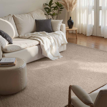 Vloerkleed Beans Rechthoekig - Natuurbeige