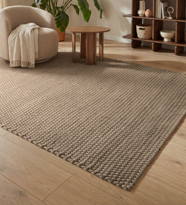 Vloerkleed Rope Rechthoekig - Beige/Grijs