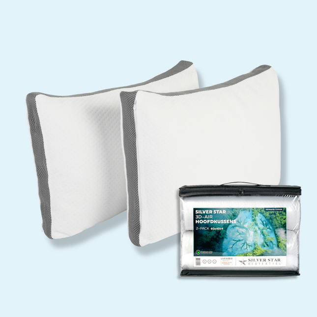 Hoofdkussen 3D Air - Set van 2