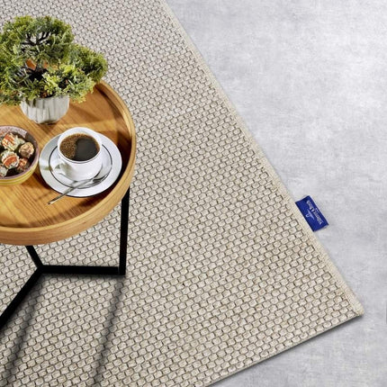 Wollen Vloerkleed Charles - Beige