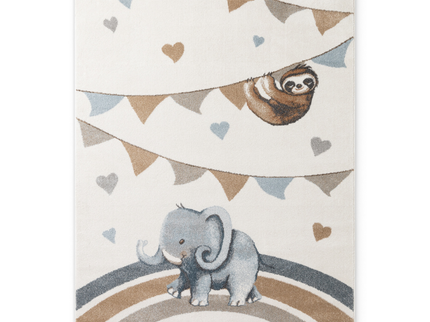 Vloerkleed Kids Elephant Party