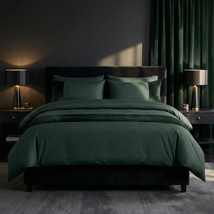 Dekbedovertrek Velvet Band - Groen