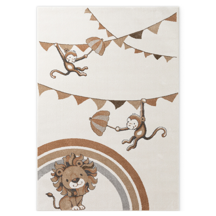 Vloerkleed Kids Monkey Party
