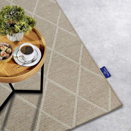 Wollen Vloerkleed Maria - Beige