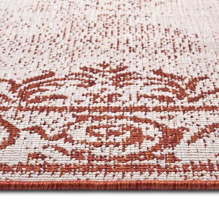 Dubbelzijdig Buitenkleed Triomphe - Terra/Crème