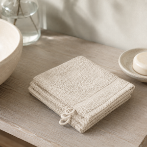 3-PACK Washandjes - Crème