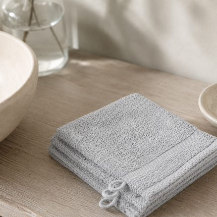 3-PACK Washandjes - Lichtgrijs