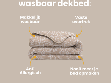Easy Dekbed Zonder Overtrek - Village