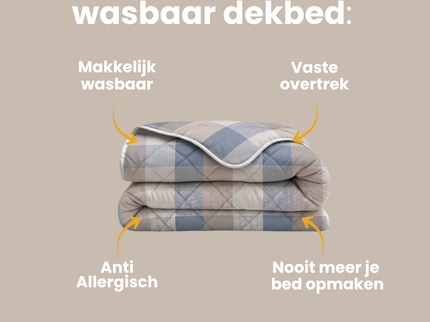 Easy Dekbed Zonder Overtrek - Cozy Cabin