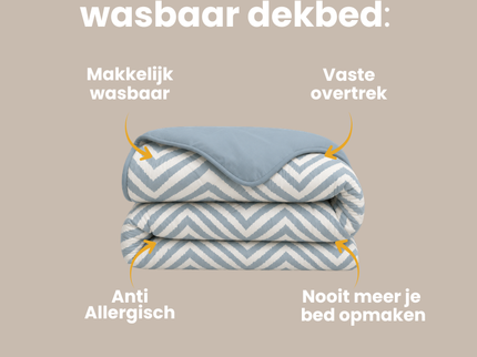 Easy Dekbed Zonder Overtrek - Wavey