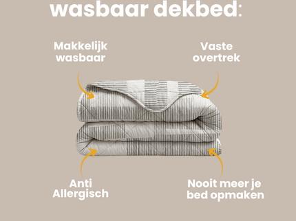 Lazy Dekbed Zonder Overtrek - Energetic