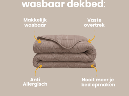 Lazy Dekbed Zonder Overtrek - Dandelion