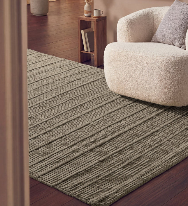 Vloerkleed Parker Rechthoekig - Grijs