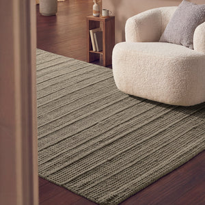 Vloerkleed Parker Rechthoekig - Grijs