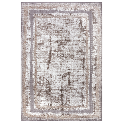 Vintage Vloerkleed Picasso - Grijs / Crème