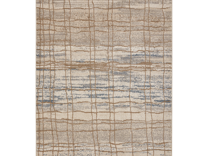Vloerkleed Vintage Coastal - Crème/Blauw