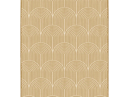 Dubbelzijdig Buitenkleed Flatweave - Oker