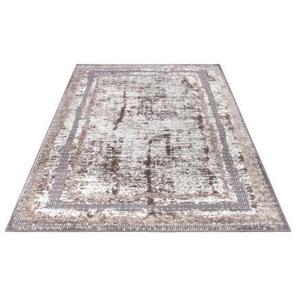 Vintage Vloerkleed Picasso - Grijs / Crème