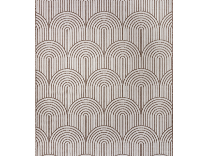 Dubbelzijdig Buitenkleed Flatweave - Taupe