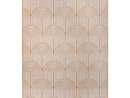 Dubbelzijdig Buitenkleed Flatweave - Oker
