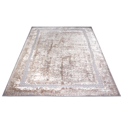 Vintage Vloerkleed Picasso - Zilver / Beige